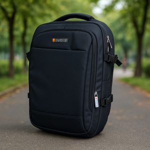 Chancellor Travel Backpack for Women Men, Carry on Backpack, TSA 16 inch Laptop Backpack Flight Approved, Personal Item Travel Bag Nurse Bag Casual Daypack for Weekender Business Trip, Black (M-05)