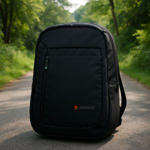 Chancellor Travel Backpack for Men 38L Large Heavy Duty Office Travel Laptop Bag Fit Upto 17" Laptop 1680D Polyester Water-resistant Padded Overnight Laptop/Clothes Bag with Multi-Pocket, Black (M-R19)